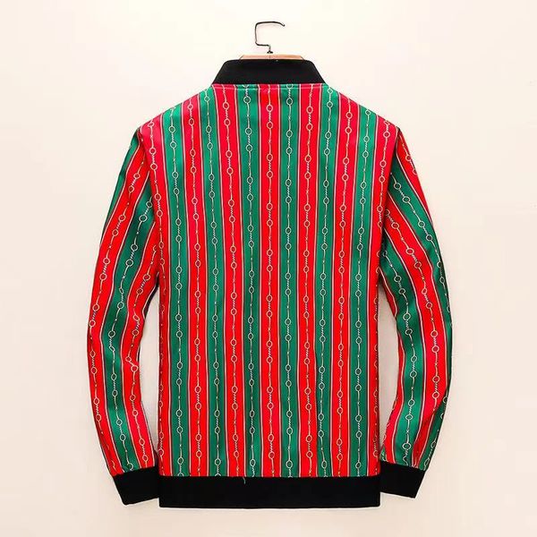 men's jackets spring and autumn new print baseball collar men's jacket slim fit youth casual wear fashion stripes outside, Black;brown
men's jackets spring and autumn new print baseball collar men's jacket slim fit youth casual wear fashion stripes outside, Black;brown