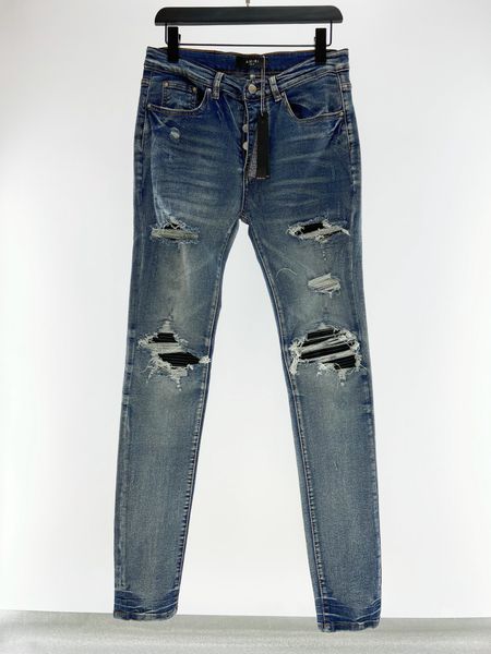 2023 new mens distressed ripped skinny hole designer blue jeans ~ us size 28-38 jeans ~ slim motorcycle moto biker causal denim pants hip ho
2023 new mens distressed ripped skinny hole designer blue jeans ~ us size 28-38 jeans ~ slim motorcycle moto biker causal denim pants hip ho
