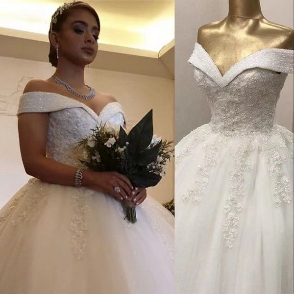 2023 gorgeous ballgown wedding dresses bridal gown off the shoulder neckline lace applique corset back ruffles custom made plus size vestido, White
2023 gorgeous ballgown wedding dresses bridal gown off the shoulder neckline lace applique corset back ruffles custom made plus size vestido, White