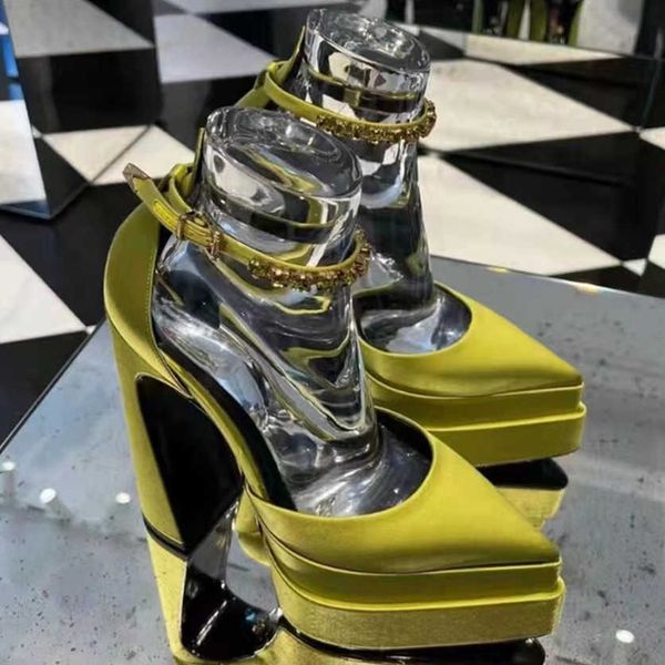dress shoes sandals luxury women high heel shoes platform sandals pointed toe woman silk pumps rhinestone buckle chunky heel wedding shoes 2, Black
dress shoes sandals luxury women high heel shoes platform sandals pointed toe woman silk pumps rhinestone buckle chunky heel wedding shoes 2, Black