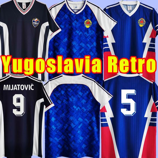 1990 1991 1998 1999 yugoslavia retro soccer jerseys #8 mijatovic #19 savicevic vintage classic 90 91 football shirts thai quality s-2xl, Black;yellow
1990 1991 1998 1999 yugoslavia retro soccer jerseys #8 mijatovic #19 savicevic vintage classic 90 91 football shirts thai quality s-2xl, Black;yellow