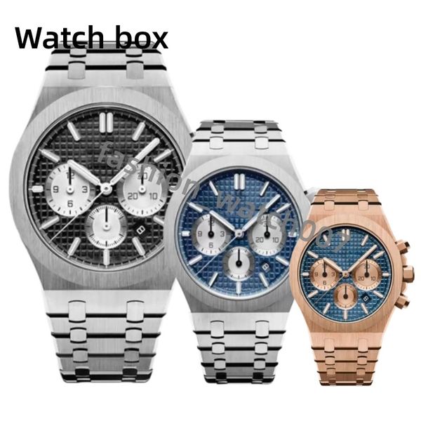 business men's watch 42mm multifunctional chronograph dial manually scanned quartz sports chronograph satch stainless steel production, Slivery;brown
business men's watch 42mm multifunctional chronograph dial manually scanned quartz sports chronograph satch stainless steel production, Slivery;brown