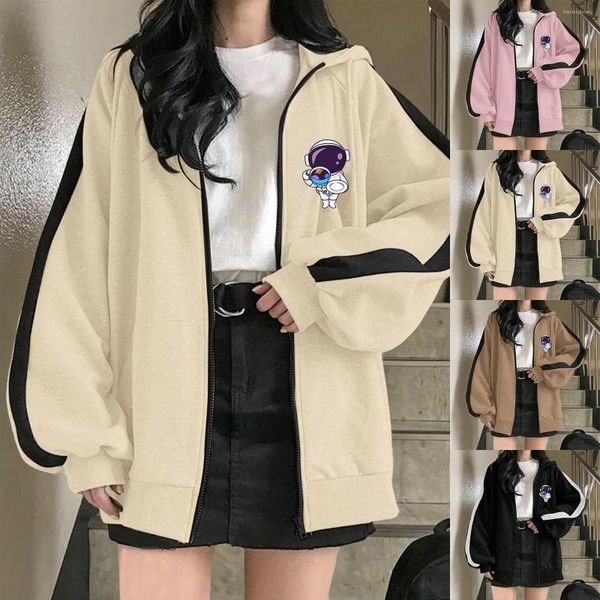 women's hoodies insulated jacket women full zip ladies autumn winter casual loose fleece hooded zippered love printed, Black
women's hoodies insulated jacket women full zip ladies autumn winter casual loose fleece hooded zippered love printed, Black