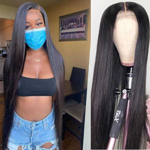 nxy lace wigs 28 30 inch long brazilian straight hair 13x4 front human wig pre plucked 250 density 13x6 frontal for black women 230106, Black;brown
nxy lace wigs 28 30 inch long brazilian straight hair 13x4 front human wig pre plucked 250 density 13x6 frontal for black women 230106, Black;brown