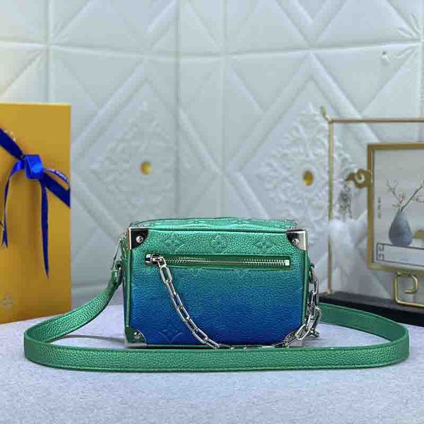 luxurys designers gradient symmetrical mini soft trunk bags box genuine leather bucket shoulder bag pouch women crossbody cross body handbag
luxurys designers gradient symmetrical mini soft trunk bags box genuine leather bucket shoulder bag pouch women crossbody cross body handbag