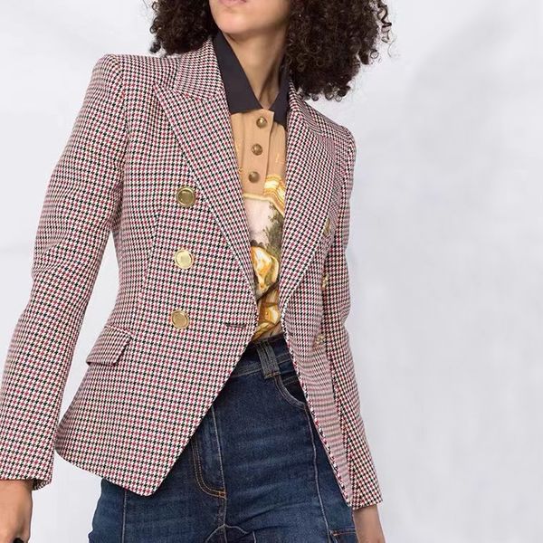 fashion womens suits designer clothes blazers lattice grain spring new released a95, White;black
fashion womens suits designer clothes blazers lattice grain spring new released a95, White;black