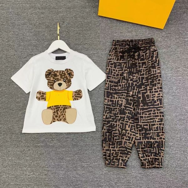 kids t shirt and pant set for kid sets baby designer set luxury with tag clothe summer bear shorts sleeve with letter 100-160, White
kids t shirt and pant set for kid sets baby designer set luxury with tag clothe summer bear shorts sleeve with letter 100-160, White
