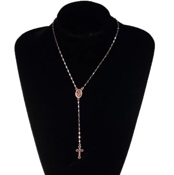 designer vintage pendant necklace christian cross bohemia religious rosary women charm jewelry gifts, Silver
designer vintage pendant necklace christian cross bohemia religious rosary women charm jewelry gifts, Silver
