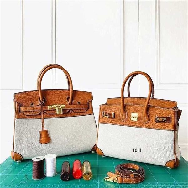 designer bags birkin herme 5a womens bag new autumn and winter style canvas retro stitching leather casual contrast platinum large
designer bags birkin herme 5a womens bag new autumn and winter style canvas retro stitching leather casual contrast platinum large