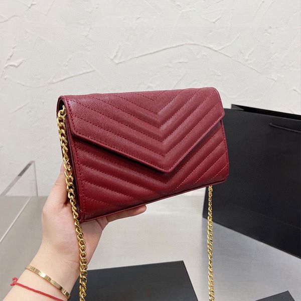 quilting crossbody bag chain envelope wallet shoulder handbag caviar cowhide women purse gold metal letter hasp plain flap underarm bags int
quilting crossbody bag chain envelope wallet shoulder handbag caviar cowhide women purse gold metal letter hasp plain flap underarm bags int