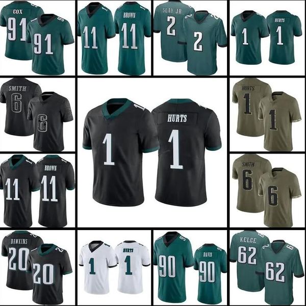 1 jalen hurts 6 devonta smith football jerseys 90 davis 11 aj brown jersey 26 miles sanders 62 jason kelce 91 fletcher cox darius slay jr da, Black;red
1 jalen hurts 6 devonta smith football jerseys 90 davis 11 aj brown jersey 26 miles sanders 62 jason kelce 91 fletcher cox darius slay jr da, Black;red
