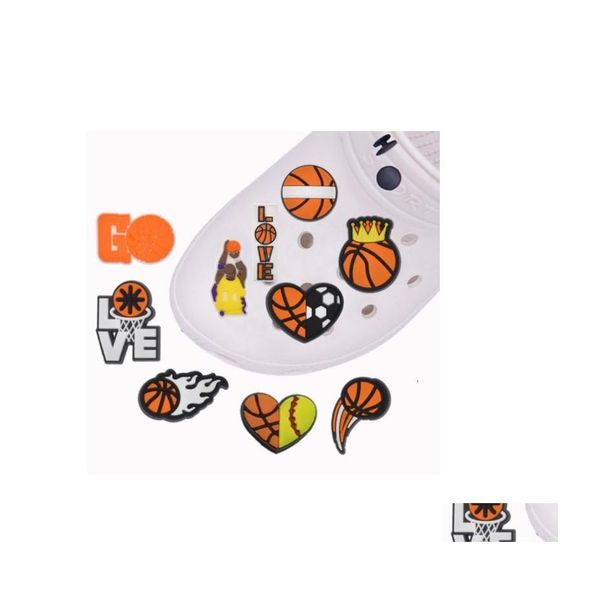 shoe parts accessories pvc croc charms flowers sports basketball buckles christmas shoes decoration fit bracelet boys gift dhtkr, White;pink
shoe parts accessories pvc croc charms flowers sports basketball buckles christmas shoes decoration fit bracelet boys gift dhtkr, White;pink