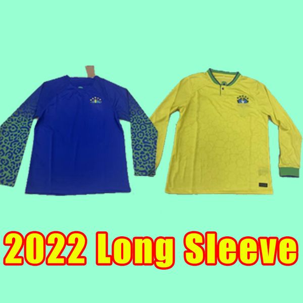long sleeve 2022 2023 brazils soccer jerseys marcelo pele paqueta neres coutinho firmino jesus vini jr 22 23 brasils football shirt fans ver, Black;yellow
long sleeve 2022 2023 brazils soccer jerseys marcelo pele paqueta neres coutinho firmino jesus vini jr 22 23 brasils football shirt fans ver, Black;yellow