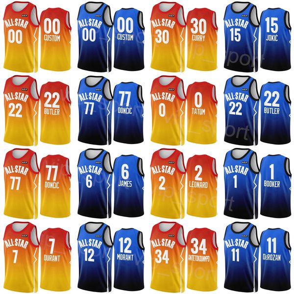 printed 2023 all-star conference basketball jerseys lebron james 6 nikola 15 davis 3 zion 1 andrew wiggins 22 lauri markkanen 23 gold yellow, Black;red
printed 2023 all-star conference basketball jerseys lebron james 6 nikola 15 davis 3 zion 1 andrew wiggins 22 lauri markkanen 23 gold yellow, Black;red