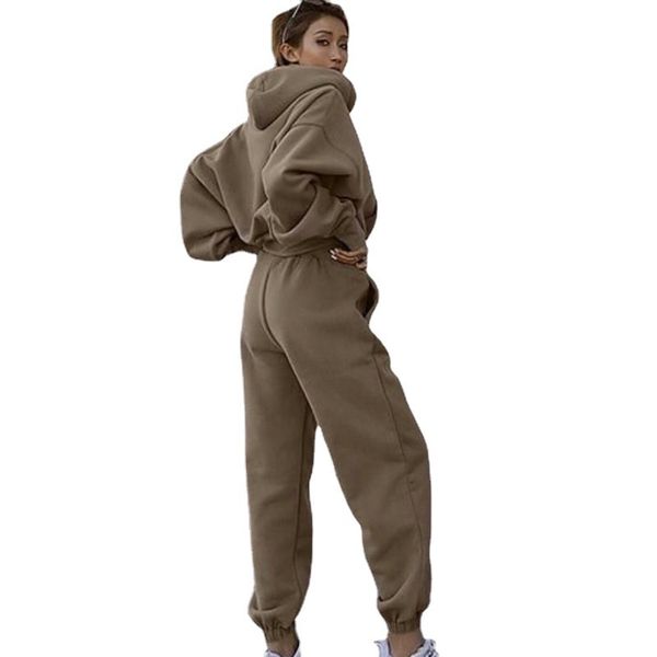 tracksuits women's warm hoodie and pants set oversized sportwear tracksuit set autumn winter suits on fleece for women y2k, White
tracksuits women's warm hoodie and pants set oversized sportwear tracksuit set autumn winter suits on fleece for women y2k, White
