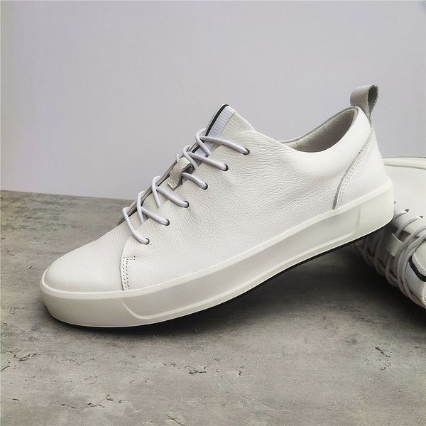 dress shoes men's first layer cowhide round toe casual sneakers comfortable breathable lightweight lowdaily men sport white 230114, Black
dress shoes men's first layer cowhide round toe casual sneakers comfortable breathable lightweight lowdaily men sport white 230114, Black