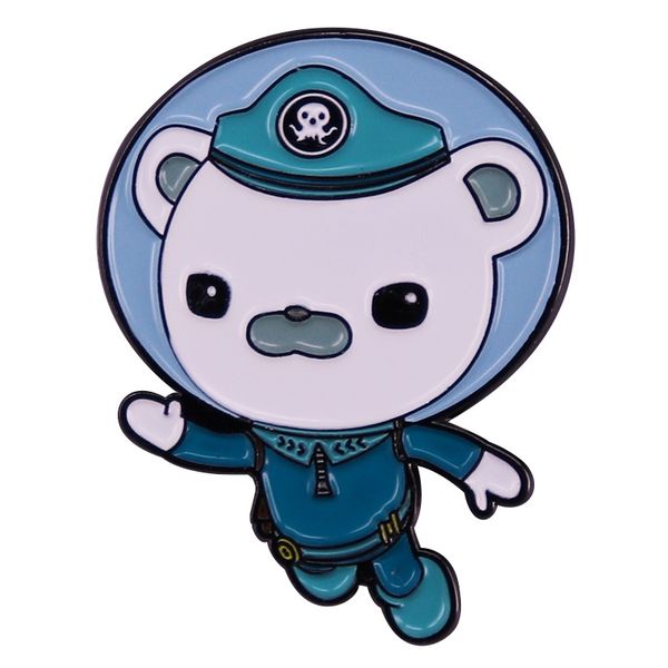 space white bear police lapel pins for backpacks briefcase decorative badges enamel pins brooches for clothing accessories, Blue
space white bear police lapel pins for backpacks briefcase decorative badges enamel pins brooches for clothing accessories, Blue