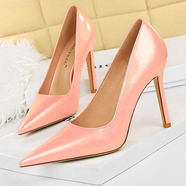 dress shoes shoes patent leather women pumps pink high heels fashion stiletto .5 cm heels women shoes wedding shoes size 43 220117, Black
dress shoes shoes patent leather women pumps pink high heels fashion stiletto .5 cm heels women shoes wedding shoes size 43 220117, Black