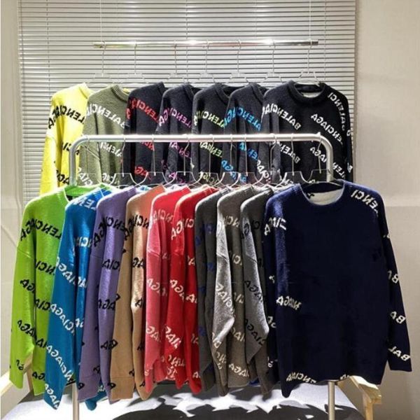 mens womens designers sweaters luxe sweatshirt balancai embroidery knitwear winter clothes classic series letter jacquard sweater are lrfn, White;black
mens womens designers sweaters luxe sweatshirt balancai embroidery knitwear winter clothes classic series letter jacquard sweater are lrfn, White;black