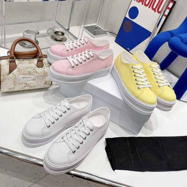 casual shoes spring and summer 2023 new round head lace up low deep cut thick bottom canvas shoes comfortable flat women's, Black
casual shoes spring and summer 2023 new round head lace up low deep cut thick bottom canvas shoes comfortable flat women's, Black