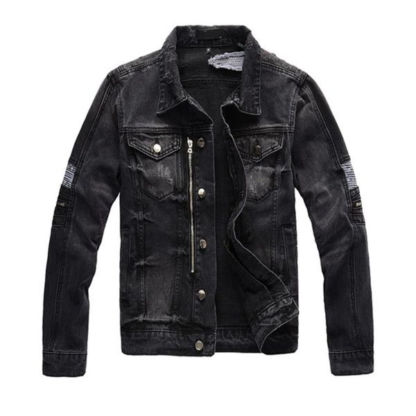 new design mens designer mens jacket fashion tide denim jacket hip hop coat high street coat zipper eu us versio262a, Black;brown
new design mens designer mens jacket fashion tide denim jacket hip hop coat high street coat zipper eu us versio262a, Black;brown