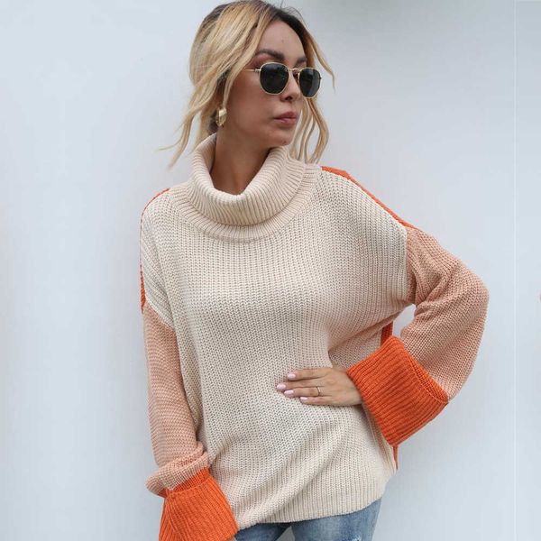 women's sweaters new ladies autumn winter sweater turtleneck casual warm jumper knitted loose pullover female pull knitwear 230118, White;black
women's sweaters new ladies autumn winter sweater turtleneck casual warm jumper knitted loose pullover female pull knitwear 230118, White;black