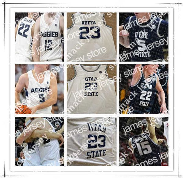college basketball wears 2021 college basketball utah state aggies jerseys sam merrill alphonso anderson abel porter neemias queta diogo, Black
college basketball wears 2021 college basketball utah state aggies jerseys sam merrill alphonso anderson abel porter neemias queta diogo, Black
