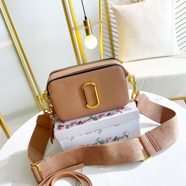 designer shoulder bag ladie handbag famous marc jocobs snapscamera small crossbody purse women two shoulder straps with box
designer shoulder bag ladie handbag famous marc jocobs snapscamera small crossbody purse women two shoulder straps with box