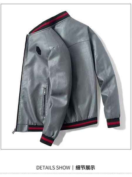 men's leather jacket new korean style in spring and autumn trend slim fit plush pilot motorcycle leather jacket men, Black;brown
men's leather jacket new korean style in spring and autumn trend slim fit plush pilot motorcycle leather jacket men, Black;brown