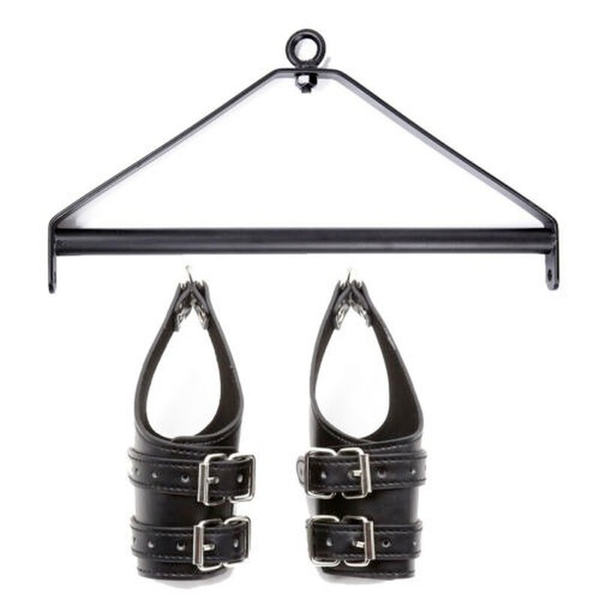 mens g-strings manjoy metal steel spreader bar swing slings triangle device suspension handcuffs restraint toys for cou, Black;brown
mens g-strings manjoy metal steel spreader bar swing slings triangle device suspension handcuffs restraint toys for cou, Black;brown