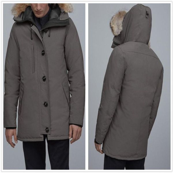 winter outdoor leisure sports down jackets white duck windproof parker long leather collar cap warm real wolf fur stylish classic adven koul, Black
winter outdoor leisure sports down jackets white duck windproof parker long leather collar cap warm real wolf fur stylish classic adven koul, Black