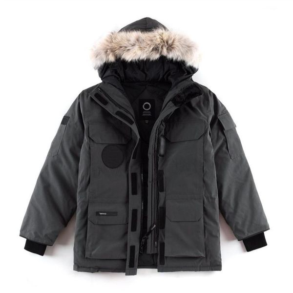designer men's jacket down jacket winter fashion parka waterproof and windproof technology fabric thick chest embroidered shoulder ammg, Black
designer men's jacket down jacket winter fashion parka waterproof and windproof technology fabric thick chest embroidered shoulder ammg, Black