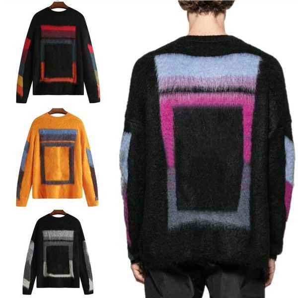 mens designer sweaters splice tie dye pattern classic design trend thickened knitwear streetwear knits fashion winter sweate krkh, White;black
mens designer sweaters splice tie dye pattern classic design trend thickened knitwear streetwear knits fashion winter sweate krkh, White;black