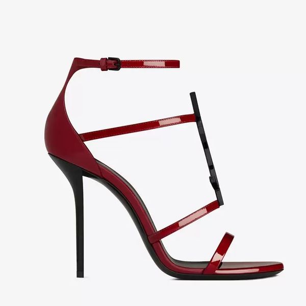 21s summer women's sandals brand shoes cassandra black patent leathers sandal opentoe with thin heels ankle strap lady sandalies
21s summer women's sandals brand shoes cassandra black patent leathers sandal opentoe with thin heels ankle strap lady sandalies