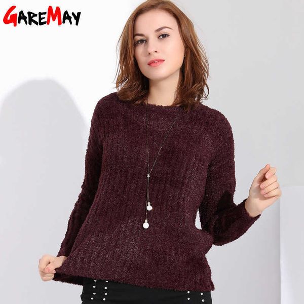women's sweaters garemay winter female coat 2023 long sleeve casual pullover women jumpers knitted sweater pull femme hiver knit 230118, White;black
women's sweaters garemay winter female coat 2023 long sleeve casual pullover women jumpers knitted sweater pull femme hiver knit 230118, White;black