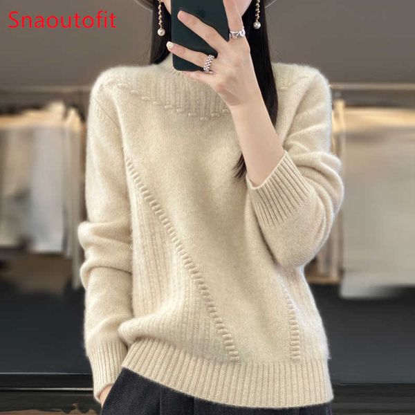 women's sweaters spring and autumn new pure wool knitted sweater female half turtleneck pullover loose good-looking cashmere fashion 23, White;black
women's sweaters spring and autumn new pure wool knitted sweater female half turtleneck pullover loose good-looking cashmere fashion 23, White;black