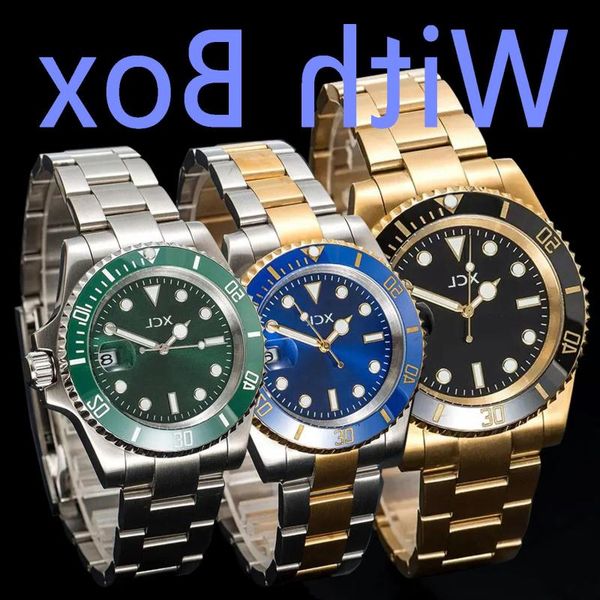 man watch luxurious watchs 41mm date mens designer watch ceramic bezel hand automatic 2813 movement watches sapphire 904l stainless ste frlo, Slivery;golden
man watch luxurious watchs 41mm date mens designer watch ceramic bezel hand automatic 2813 movement watches sapphire 904l stainless ste frlo, Slivery;golden
