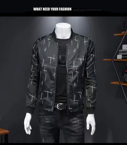 youth simple and handsome men's jacket jacket, spring new style youth men's slim fit trend baseball jacket, man, Black;brown
youth simple and handsome men's jacket jacket, spring new style youth men's slim fit trend baseball jacket, man, Black;brown