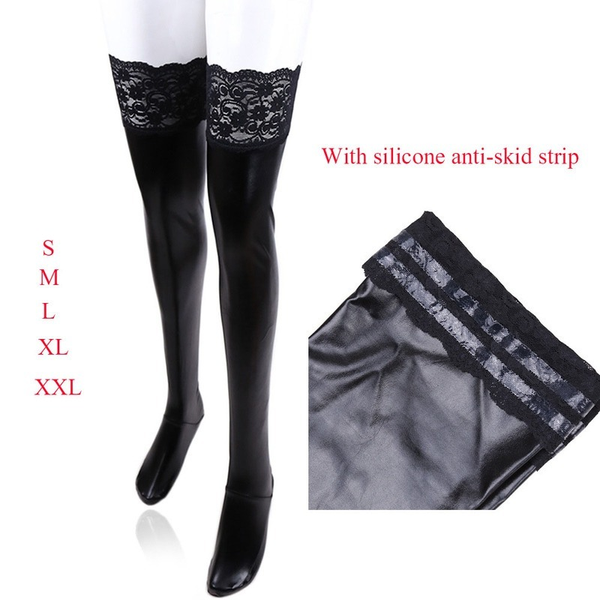 mens g-strings xxl plus size thigh high stockings for women latex cosplay medias black leather clubwear over knee sil, Black;brown
mens g-strings xxl plus size thigh high stockings for women latex cosplay medias black leather clubwear over knee sil, Black;brown