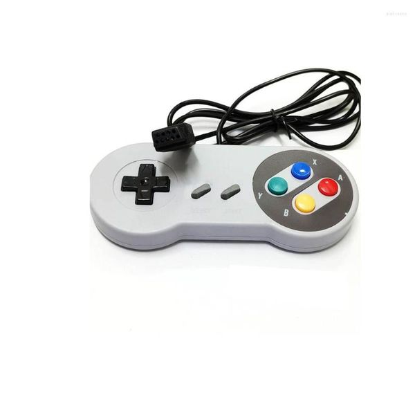 Image of Game Controllers 9PIN 9 Hole Controller For F C 8 Bit Console Gamepad