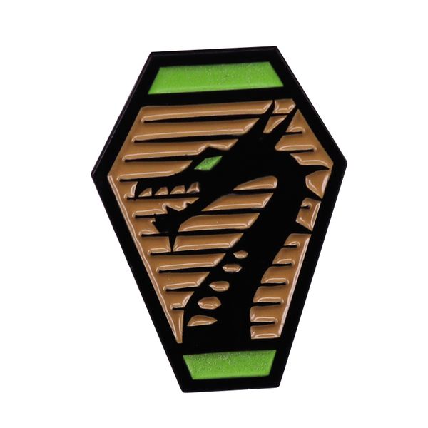 twisted wonderland diasomnia enamel pin dragon logo badge game jewelry, Blue 
twisted wonderland diasomnia enamel pin dragon logo badge game jewelry, Blue