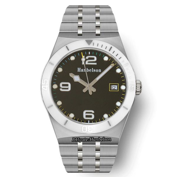 mens watch japan 8215 automatic movement sapphire glass luminous ceramic bezel wristwatches steel strap watches 41mm326i, Slivery;brown
mens watch japan 8215 automatic movement sapphire glass luminous ceramic bezel wristwatches steel strap watches 41mm326i, Slivery;brown