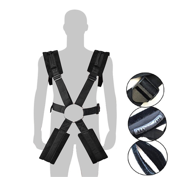 mens g-strings double shoulder strap hanging swing sling bandage rope binding thigh position aid slave tool for ad, Black;brown
mens g-strings double shoulder strap hanging swing sling bandage rope binding thigh position aid slave tool for ad, Black;brown