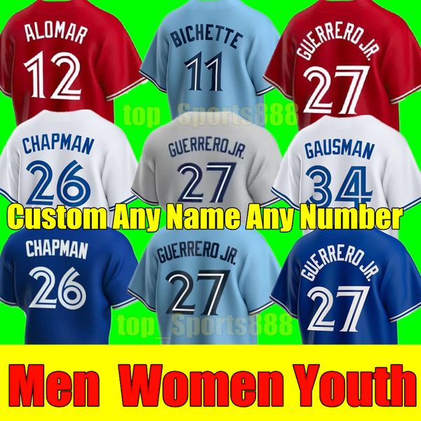 2023 s-4xl custom jersey 27 vladimir guerrero jr. bo bichette kirk alek manoah toronto matt chapman george springer blue jays drury hernande, Blue;black
2023 s-4xl custom jersey 27 vladimir guerrero jr. bo bichette kirk alek manoah toronto matt chapman george springer blue jays drury hernande, Blue;black
