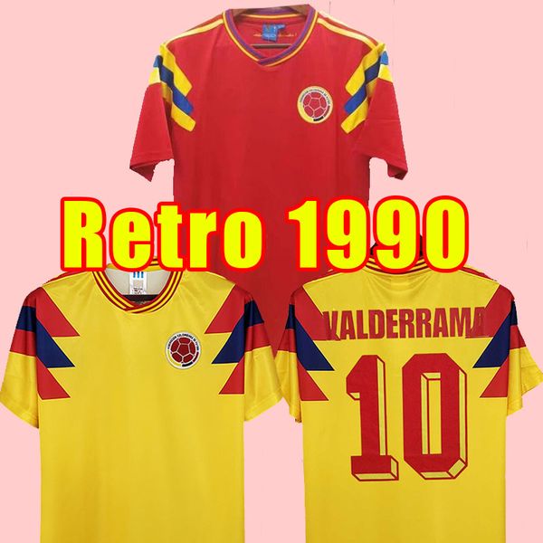 #10 valderrama soccer jerseys guerrero colombia 1990 retro away red classic commemorate antique collection vintage home yellow football shir, Black;yellow
#10 valderrama soccer jerseys guerrero colombia 1990 retro away red classic commemorate antique collection vintage home yellow football shir, Black;yellow