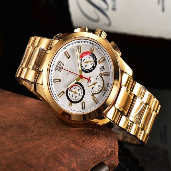 three hands fashion casual men's business quartz full function watch 230131, Slivery;brown
three hands fashion casual men's business quartz full function watch 230131, Slivery;brown
