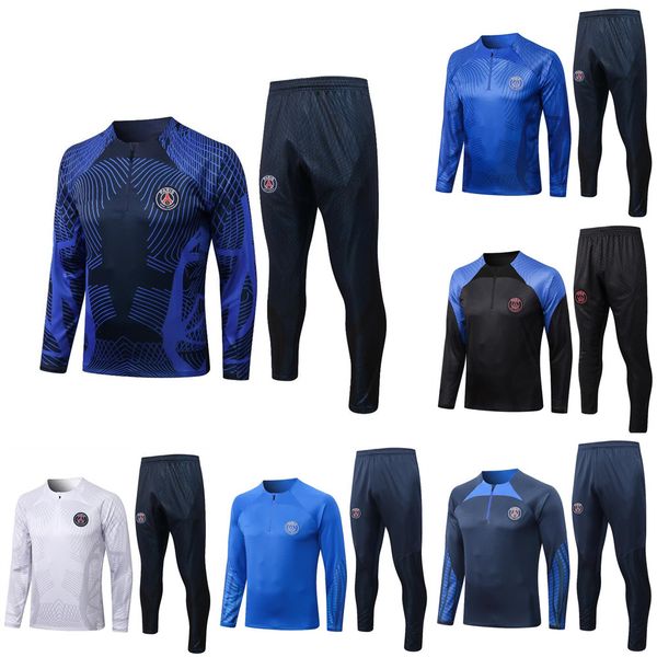 22 23 psgs paris tracksuits training chandal messis mbappe kit survetement foot tuta jacket retro futbol soccer football men and kids, Black
22 23 psgs paris tracksuits training chandal messis mbappe kit survetement foot tuta jacket retro futbol soccer football men and kids, Black