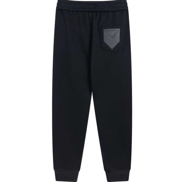 men's pants designer trendy inverted triangle trousers zipper pocket letter embroidery slacks plush sweatpants couples leggings 86wi, Black
men's pants designer trendy inverted triangle trousers zipper pocket letter embroidery slacks plush sweatpants couples leggings 86wi, Black