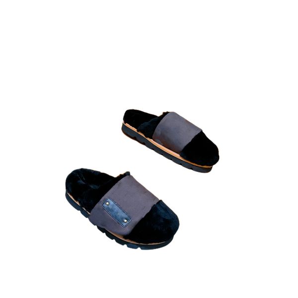 designer women sabot fur slippers man striped brown elegant leather fur sliders anti-slip white platform brown sandal thick bottom couple mo, Black
designer women sabot fur slippers man striped brown elegant leather fur sliders anti-slip white platform brown sandal thick bottom couple mo, Black