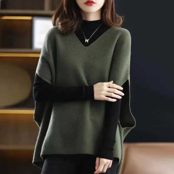 women's sweaters tanks camis lazy style korean women vintage all-match sweater vest spring autumn fashion batwing sleeve v-neck loose c, White;black
women's sweaters tanks camis lazy style korean women vintage all-match sweater vest spring autumn fashion batwing sleeve v-neck loose c, White;black